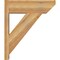Ekena Millwork Traditional Slat Rough Sawn Outlooker, Western Red Cedar, 8"W x 24"D x 28"H OUT08X24X28TRA06RWR - alternate 3